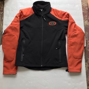 Harley Davidson Womens Motorcycle Jacket Moto Sz S